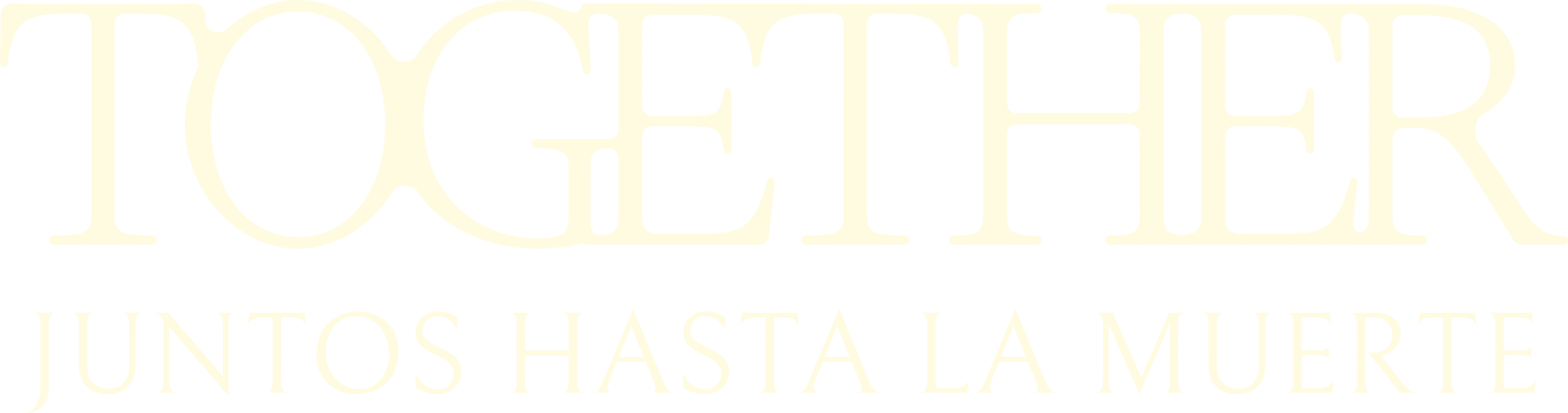 Together: Juntos hasta la muerte Logo